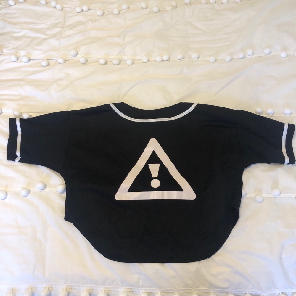 HDYGRLZ Crop Top Jersey (Black )
